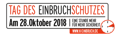 K-Einbruch - Tag des Einbruchschutzes am 28.10.2018 K-Einbruch - Tag des Einbruchschutzes am 28.10.2018