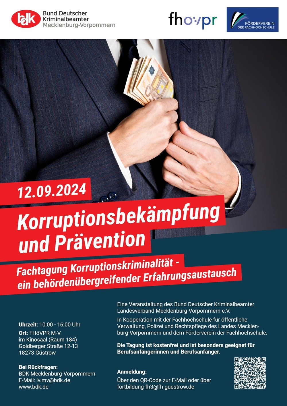 Korruptionsbekämpfung und -prävention – Fachtagung des BDK
