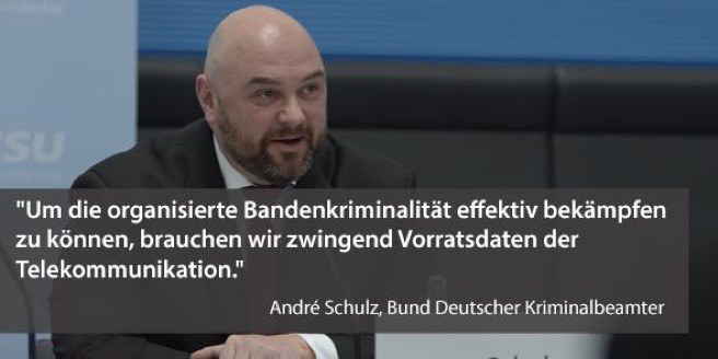 Mit Vorratsdatenspeicherung gegen kriminelle Banden Mit Vorratsdatenspeicherung gegen kriminelle Banden