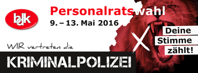 Personalratswahlen 2016 bei der Polizei Hessen Personalratswahlen 2016 bei der Polizei Hessen