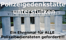 Polizeigedenkstätte unterstützen! Polizeigedenkstätte unterstützen!