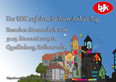 Sachsen-Anhalt Tag 2019 in Quedlinburg vom 31.05.-02.06.2019 Sachsen-Anhalt Tag 2019 in Quedlinburg vom 31.05.-02.06.2019