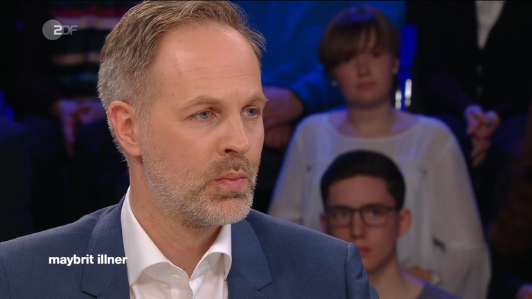 Sebastian Fiedler zu Gast bei Maybrit Illner Sebastian Fiedler zu Gast bei Maybrit Illner