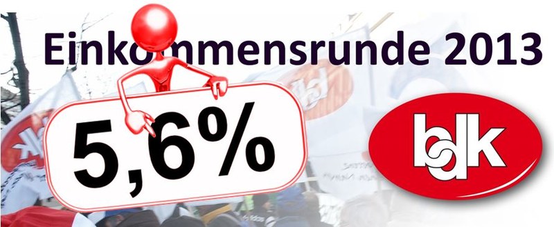 Gehaltsplus von 5,6% und 30 Tage Urlaub Gehaltsplus von 5,6% und 30 Tage Urlaub