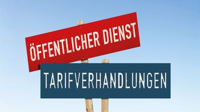 Tarifrunde öffentlicher Dienst - Jetzt wird es ernst