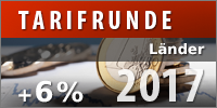 Tarifverhandlungen ergebnislos vertagt - Arbeitskampfmaßnahmen stehen unmittelbar bevor! Tarifverhandlungen ergebnislos vertagt - Arbeitskampfmaßnahmen stehen unmittelbar bevor!