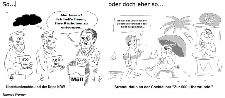 Verfall von Mehrarbeit bei der Kripo NRW verhindern! Verfall von Mehrarbeit bei der Kripo NRW verhindern!