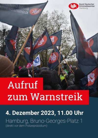 Warnstreik am 04. Dezember 2023! Warnstreik am 04. Dezember 2023!