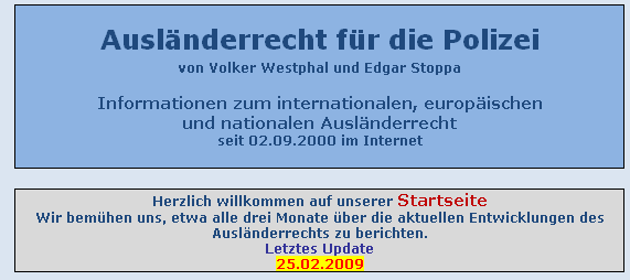 Webseite Westphal/Stoppa wieder erreichbar
