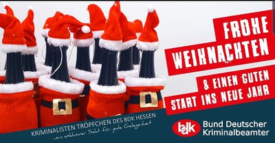 Weihnachtsgruß des BDK Hessen Weihnachtsgruß des BDK Hessen