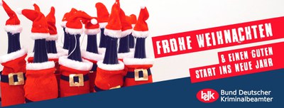 Weihnachtsgrüße des BDK NRW Weihnachtsgrüße des BDK NRW