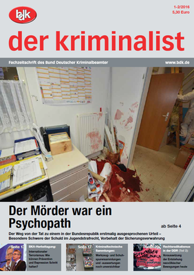 "der kriminalist" 01-02/2016 "der kriminalist" 01-02/2016