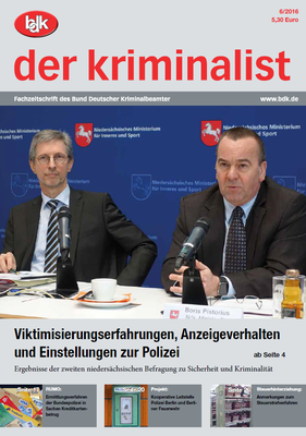 "der kriminalist" 06/2016 "der kriminalist" 06/2016