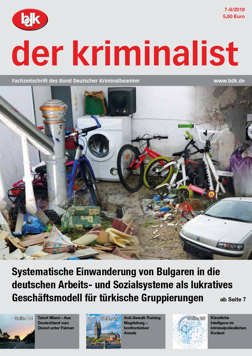 der kriminalist 07/082019 — Bund Deutscher Kriminalbeamter e.V.