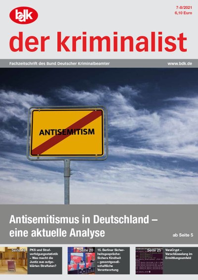 der kriminalist 07/08-2021 der kriminalist 07/08-2021