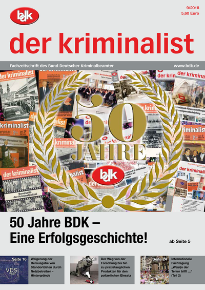 der kriminalist 09-2018 der kriminalist 09-2018