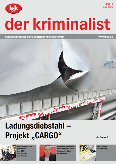der kriminalist 10-2018 der kriminalist 10-2018