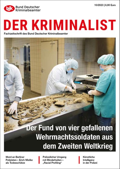 DER KRIMINALIST 10-2023 DER KRIMINALIST 10-2023
