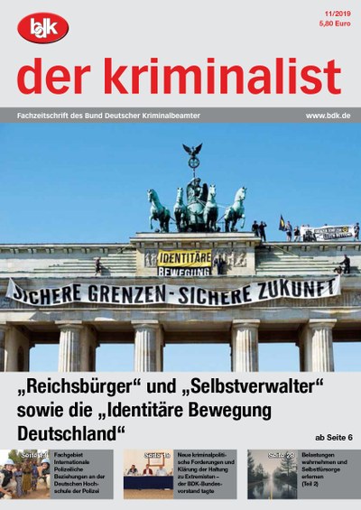 der kriminalist 11-2019 der kriminalist 11-2019