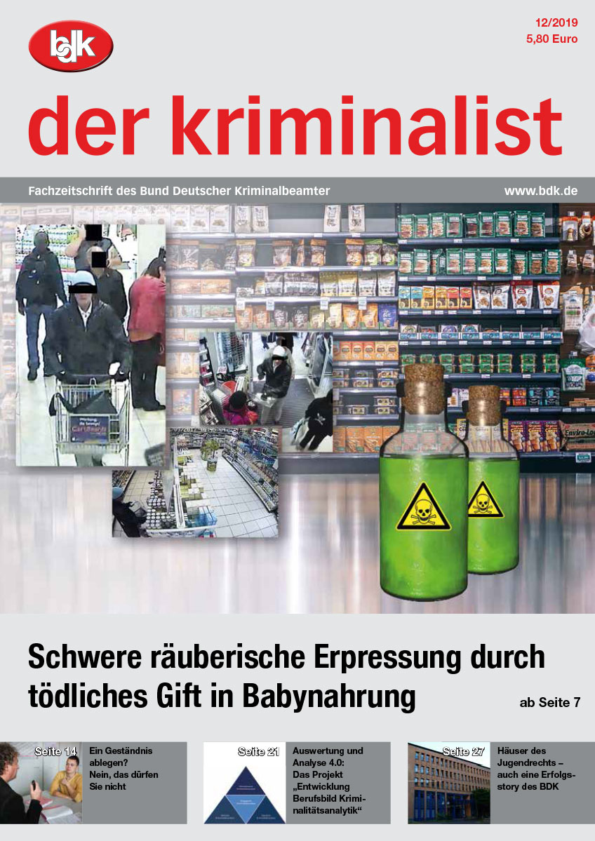 der kriminalist 122019 — Bund Deutscher Kriminalbeamter e.V.