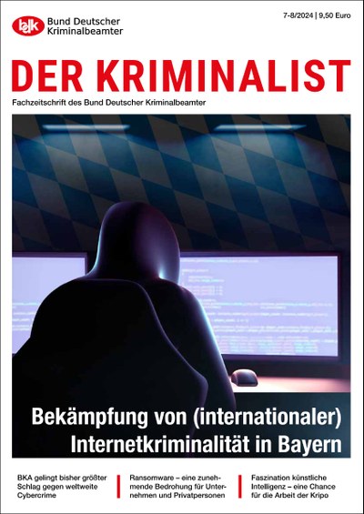 DER KRIMINALIST 7-8/2024 DER KRIMINALIST 7-8/2024