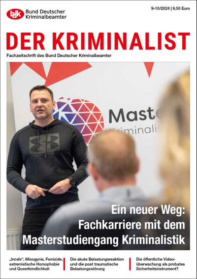 DER KRIMINALIST 9-10/2024 DER KRIMINALIST 9-10/2024