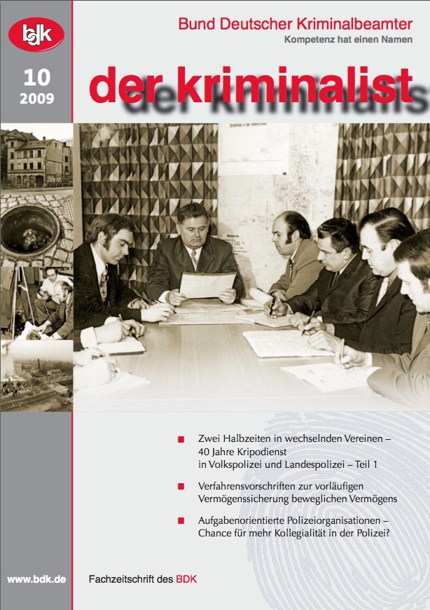 "der kriminalist" 10/2009