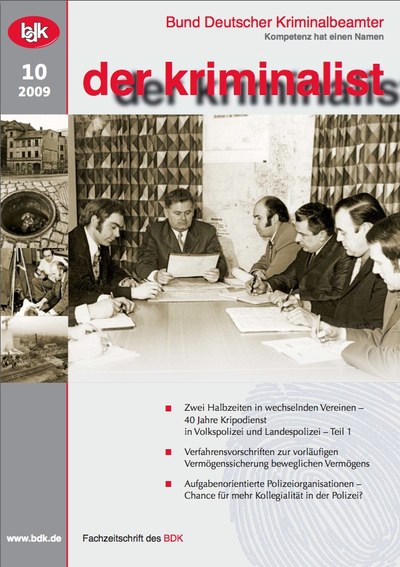 "der kriminalist" 10/2009