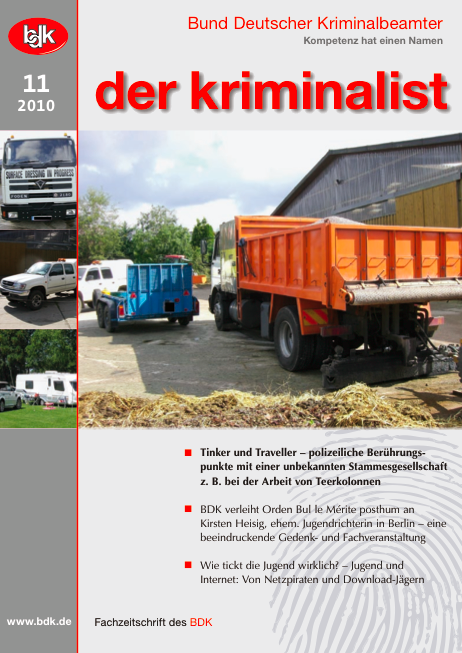 "der kriminalist" 11/2010
