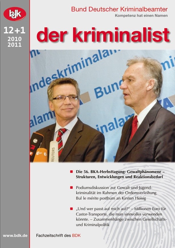 "der kriminalist 12/2010 + 1/2011