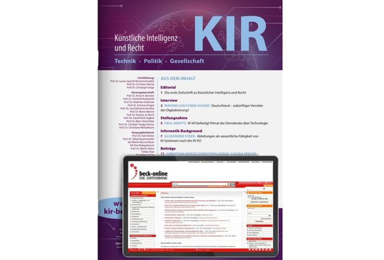 KIR – Künstliche Intelligenz und Recht KIR – Künstliche Intelligenz und Recht