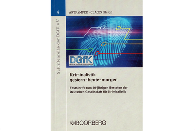 Kriminalistik gestern – heute – morgen Kriminalistik gestern – heute – morgen