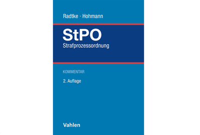 StPO - Strafprozessordnung StPO - Strafprozessordnung