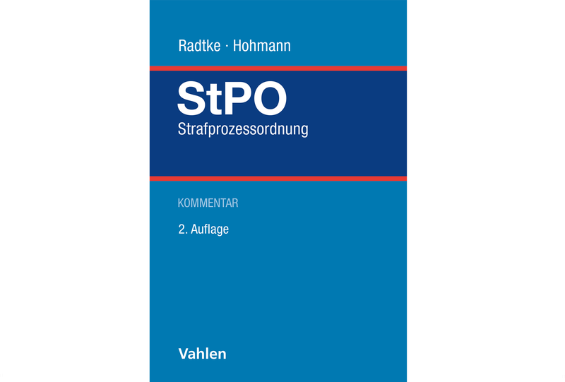 StPO - Strafprozessordnung StPO - Strafprozessordnung
