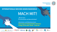 Internationale Wochen gegen Rassismus