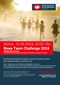 Rewe Team Challenge 2024, 5 km durch Dresden